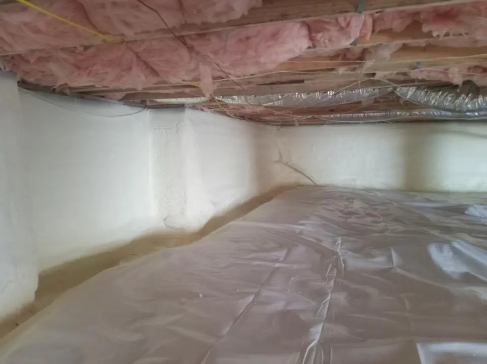 Crawl space encapsulation with closed-cell spray foam for Roof Maintenance in Rio Linda